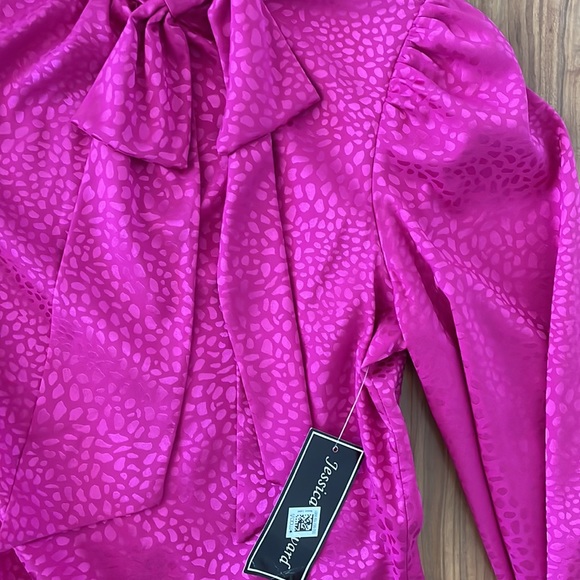 NWT Jessica Howard pink leopard dress - Picture 5 of 5